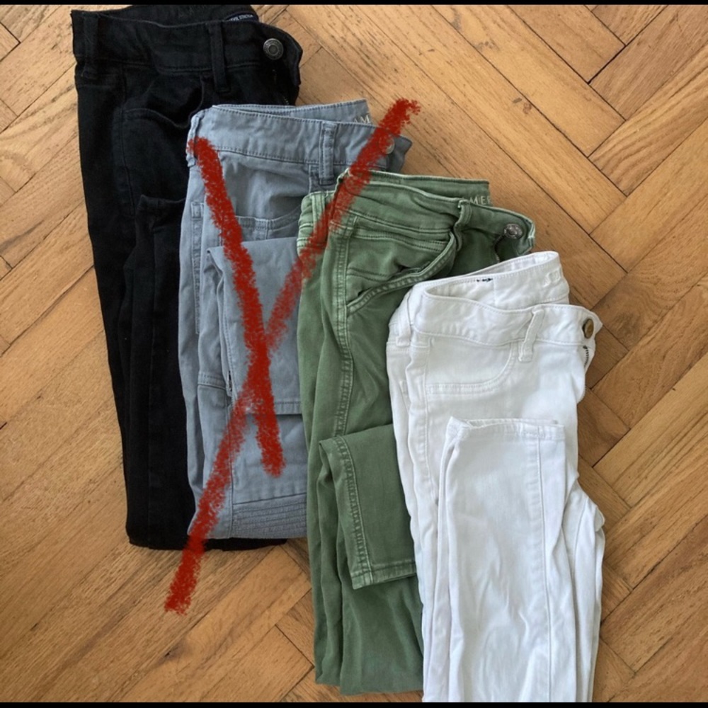 American Eagle pants all size 8